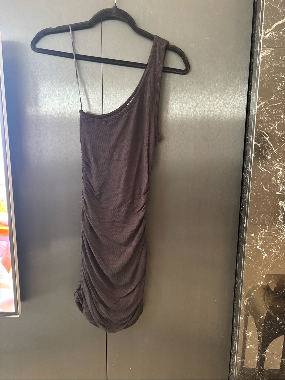 L-Space One Shoulder Beach Cover-Up